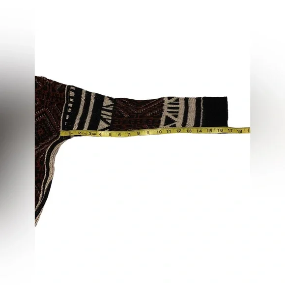 Ecote Urban Outfitter Open Front Cardigan Women Large Geometric Multicolor comfy - Picture 14 of 16